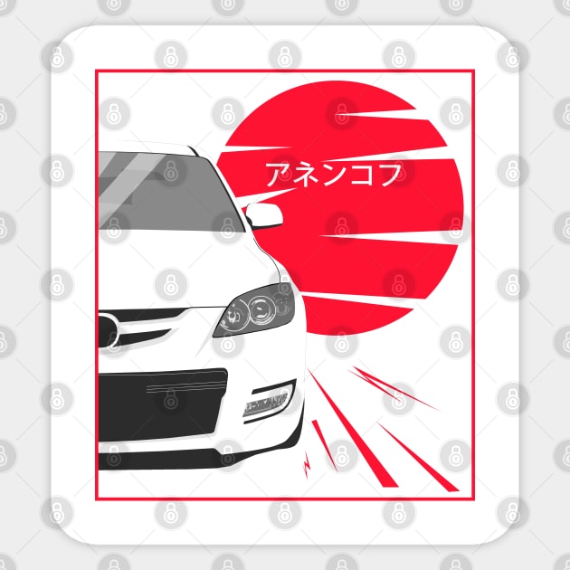 Mazda 3 Sticker by Rebellion Store